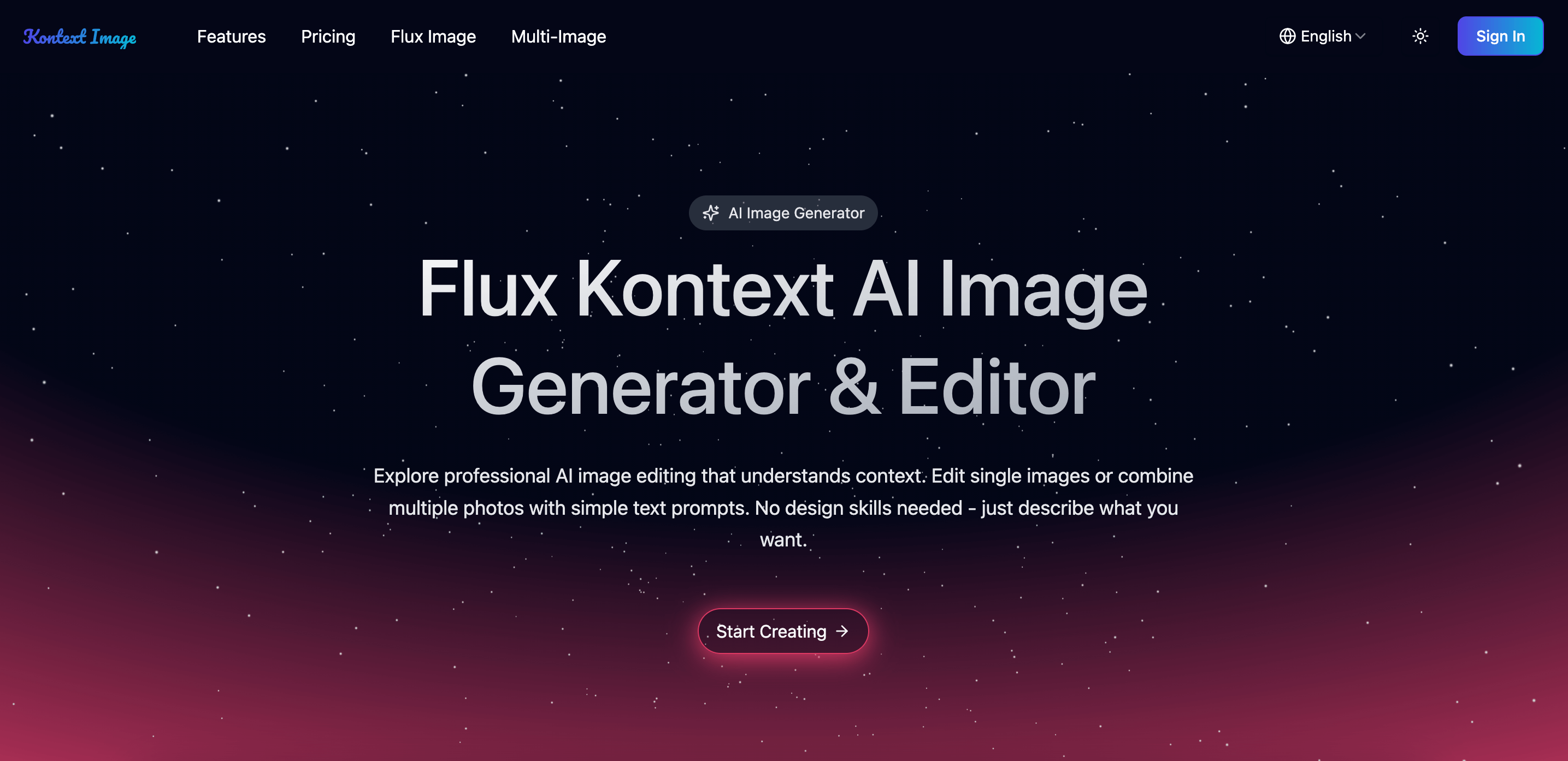 Image generation workflows